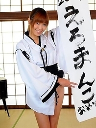 Dirty Yuuno Hoshi does calligraphy